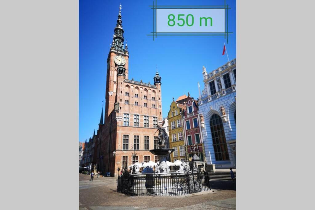 The Yellow Apartment Gdansk Exterior photo